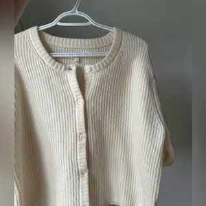 Aerie unREAL short sleeve cropped cardigan